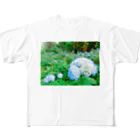 Sachie1997の公園のアジサイ。 フルグラフィックTシャツ