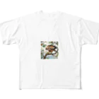 ganeshaの食べ物を探すタカ All-Over Print T-Shirt