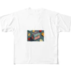 さぎょう擁のミニ弁当と学食の時間 All-Over Print T-Shirt