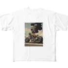 ボンドショップのバイクくん All-Over Print T-Shirt