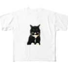 sio and suiの真面目ねこスイ〜証明写真風〜 All-Over Print T-Shirt