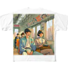 citypopのcitypop All-Over Print T-Shirt