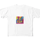 NeoPopGalleryのPOPART bicycle All-Over Print T-Shirt