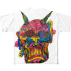 kero-spider　のkero-spider Oni All-Over Print T-Shirt