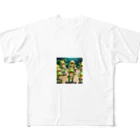 二宮大輔のパーティーカエル All-Over Print T-Shirt