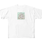 Michiru-2024のちんあなごくん フルグラフィックTシャツ