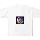 Akira03の猫 All-Over Print T-Shirt