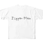 空気椅子のZipperManシャツ フルグラフィックTシャツ