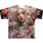 AQUAMETAVERSEの花と美女　なでしこ1478 All-Over Print T-Shirt
