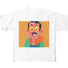 JINPACHIの努力家な男 All-Over Print T-Shirt