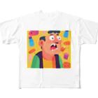 JINPACHIの粘り強い男 All-Over Print T-Shirt