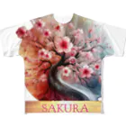 gates_of_heavenのSAKURA フルグラフィックTシャツ
