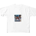 NAOSANの気まぐれ屋の探検中のカニ All-Over Print T-Shirt