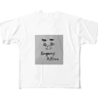 濱マイクロのEmagency Action フルグラフィックTシャツ