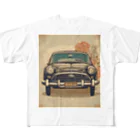 Unique ExistenceのVintage car2 フルグラフィックTシャツ