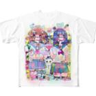 あきかんのおんなのこのうらおもて All-Over Print T-Shirt