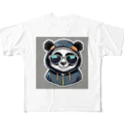 pandownloadのパーカーサングラスのワルパンダ？ All-Over Print T-Shirt