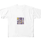 パープルルームの仕事を楽しくする一部必須アイテム All-Over Print T-Shirt