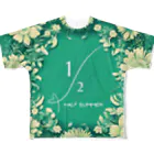 evening-fiveのHALF SUMMER 006 All-Over Print T-Shirt