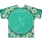 evening-fiveのHALF SUMMER 011 フルグラフィックTシャツ