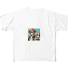 ケモ耳男子のケモ耳男子 グラサン All-Over Print T-Shirt