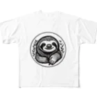 アニマルずのナマケモノのナモちゃん All-Over Print T-Shirt