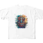 shime_savaのアステカあたりの雨の神様 All-Over Print T-Shirt