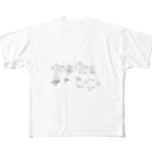 Paddleのつむぎの水族館 All-Over Print T-Shirt