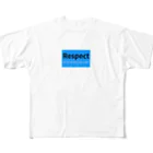 ヲシラリカのRespect フルグラフィックTシャツ