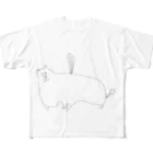 y.tanakaの剣犬（けんいぬ） All-Over Print T-Shirt