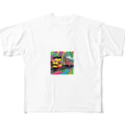 NeoPopGalleryのPOPARTtrain フルグラフィックTシャツ