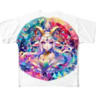 トトベス(T∴B∴M∴)🕊️の牧神パーンに奉献する清廉な山羊姫🐐 All-Over Print T-Shirt