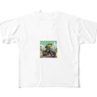 二宮大輔のカエルライダー4兄弟　次男　ルカ フルグラフィックTシャツ