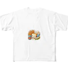 shalify53の揚げ豆腐ちゃん フルグラフィックTシャツ