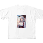 巫女スタぐらむの綺麗な巫女 All-Over Print T-Shirt