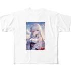 巫女スタぐらむの優しい巫女 All-Over Print T-Shirt