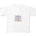 レイミーショップの雪の精霊シマエナガのキャラクターグッズ All-Over Print T-Shirt