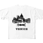 Tee Horizonの【旅行シリーズ】ヴェネチア（VENICE）Tシャツ All-Over Print T-Shirt