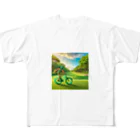 らばーばんどすとあの人型輪ゴム【サイクリング】 フルグラフィックTシャツ