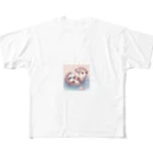 かわうそのラッコくん フルグラフィックTシャツ