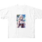 巫女スタぐらむの母性溢れる巫女 All-Over Print T-Shirt