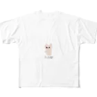 renayan0609の昨日見た犬 フルグラフィックTシャツ