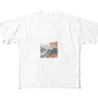 Tarionの秋の渓谷１ フルグラフィックTシャツ