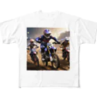 Bikers' Galleryのダートマスターズ：究極のモトクロスチャレンジ フルグラフィックTシャツ