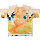 Mariko Nakamuraの満ちみちた日に All-Over Print T-Shirt