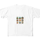 CLASSISのNIACO All-Over Print T-Shirt