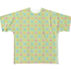 パグとミニブタの母のひよこ All-Over Print T-Shirt