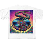 ちゃんろんのレコードのやつ All-Over Print T-Shirt