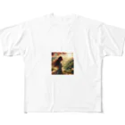 SWQAの春風に吹かれる女王 All-Over Print T-Shirt