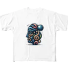 Fashion FactoryのFashion Factoryロゴ All-Over Print T-Shirt